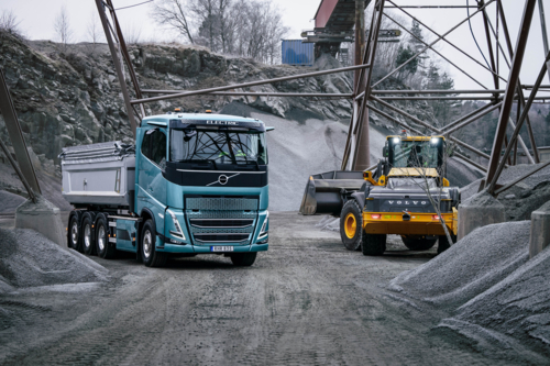Volvo Trucks in construction 2