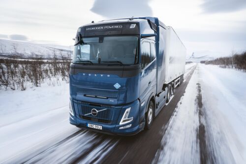 Volvo hydrogen truck