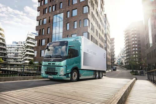 Volvo FM Electric bakwagen