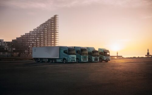 Volvo Trucks new generation electric truck range