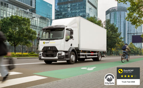Renault Trucks D Euro NCAP 4 sterren