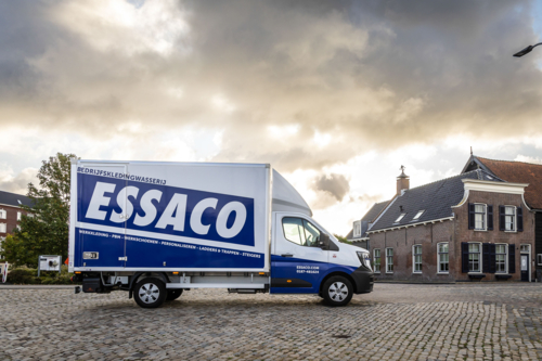 Renault Master bakwagen wasserijservice Essaco BV Middelharnis