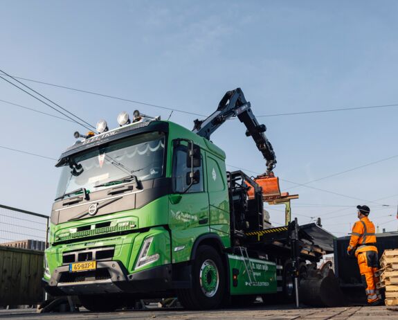 Volvo Trucks Electric Van Wijk Volvo Trucks Electric Van Wijk