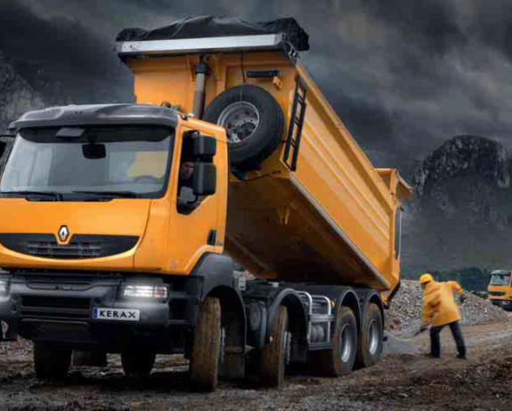 Renault Trucks Kerax kipper