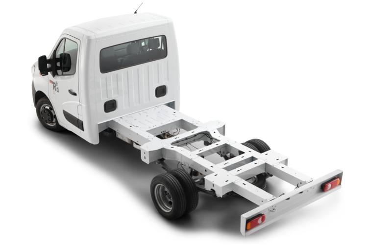 Renault Master chassis cabine opbouw voor koelwagens