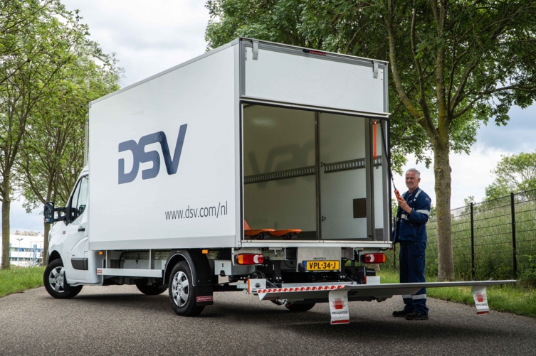 Renault Trucks E-Tech Master chassis cabine_DSV 1 Renault Trucks E-Tech Master chassis cabine_DSV 1