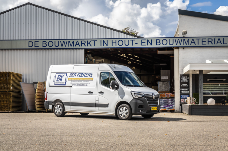 Ben Kouters Bouwmarkt Oud Gastel Renault Master E-Tech header