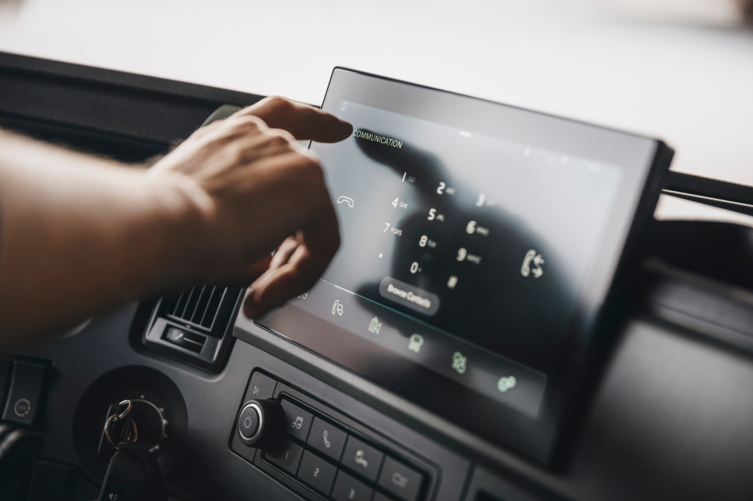 Volvo FM truck digitaal display Volvo FM truck digitaal display