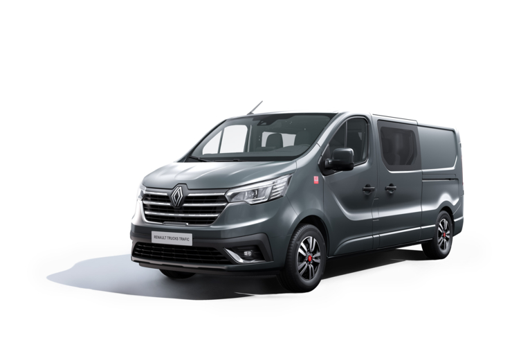 Bluekens-Truck-en-Bus-Renault-Trafic-dubbele-cabine-vancrew-crewcab-l2h1-grijs-driekwart-bestuurderskant Bluekens-Truck-en-Bus-Renault-Trafic-dubbele-cabine-vancrew-crewcab-l2h1-grijs-driekwart-bestuurderskant