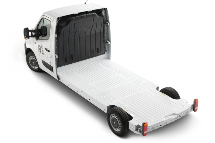 Renault Master platform cabine opbouw voor koelwagens Renault Master platform cabine opbouw voor koelwagens