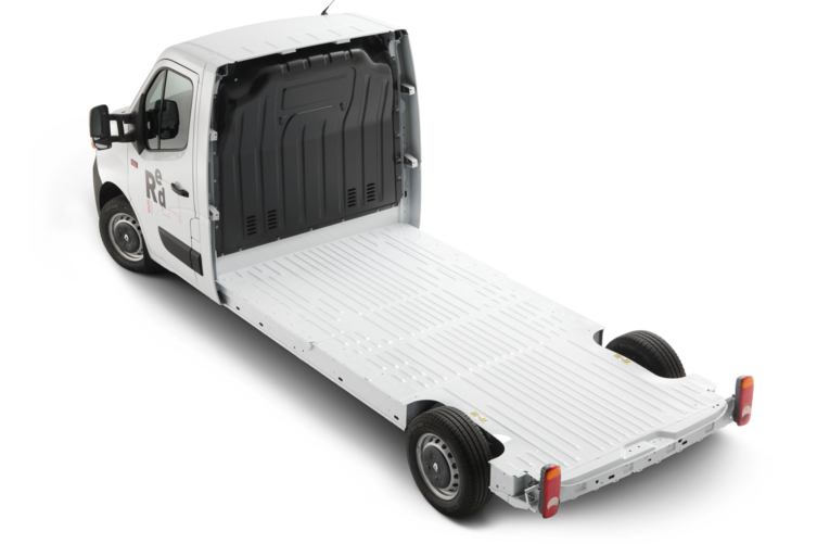 Renault Master platform cabine opbouw voor koelwagens