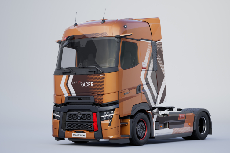 Renault Trucks Model Year 2025 - T High Smart Racer 3-4 aanzicht LR