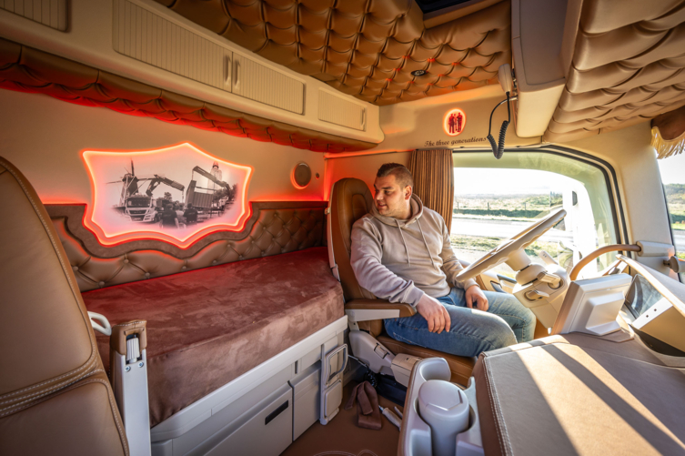 Volvo FH Gabriëlse Transport interieur Volvo FH Gabriëlse Transport interieur