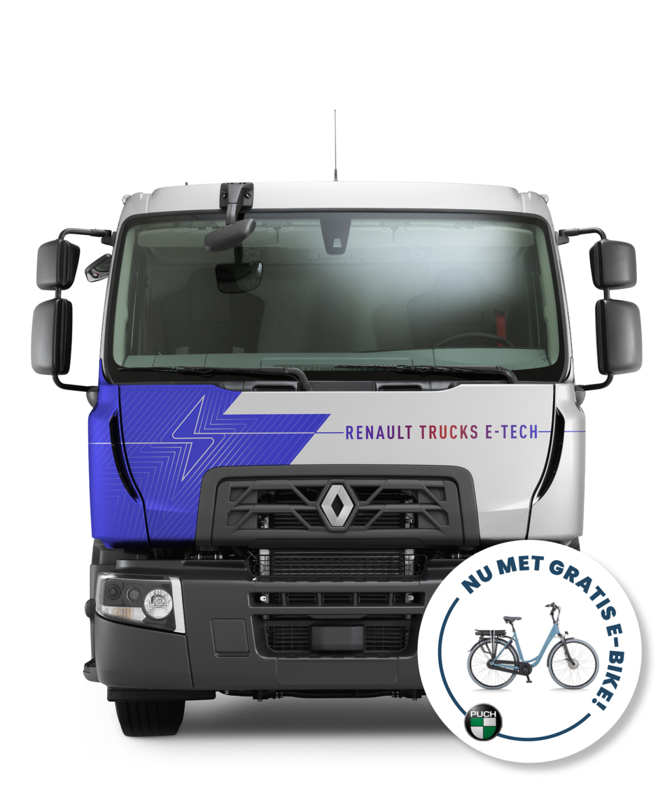 bluekens-truck-en-bus-Renault-Trucks-D-wide-E-Tech-frontaal-voorkant-met-e-bike-badge