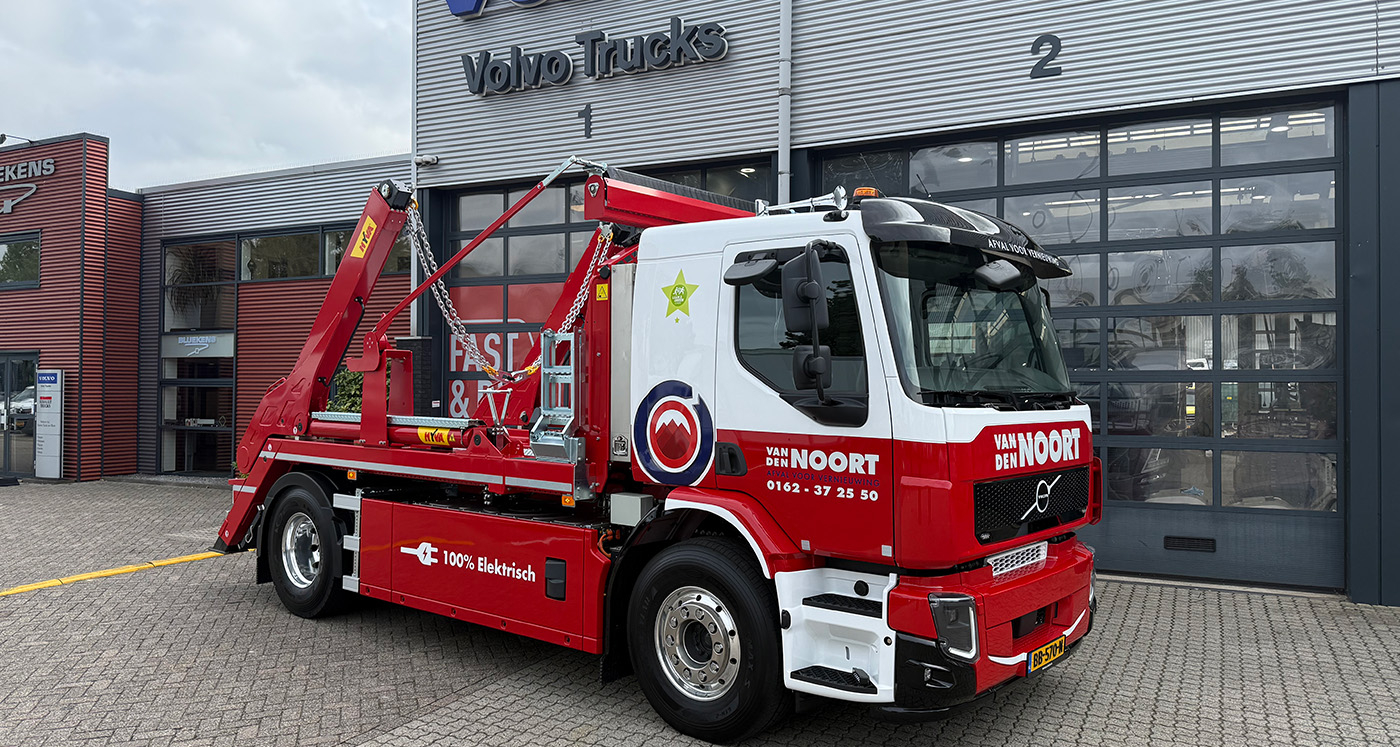 Nieuwe Volvo FE Electric voor Van den Noort