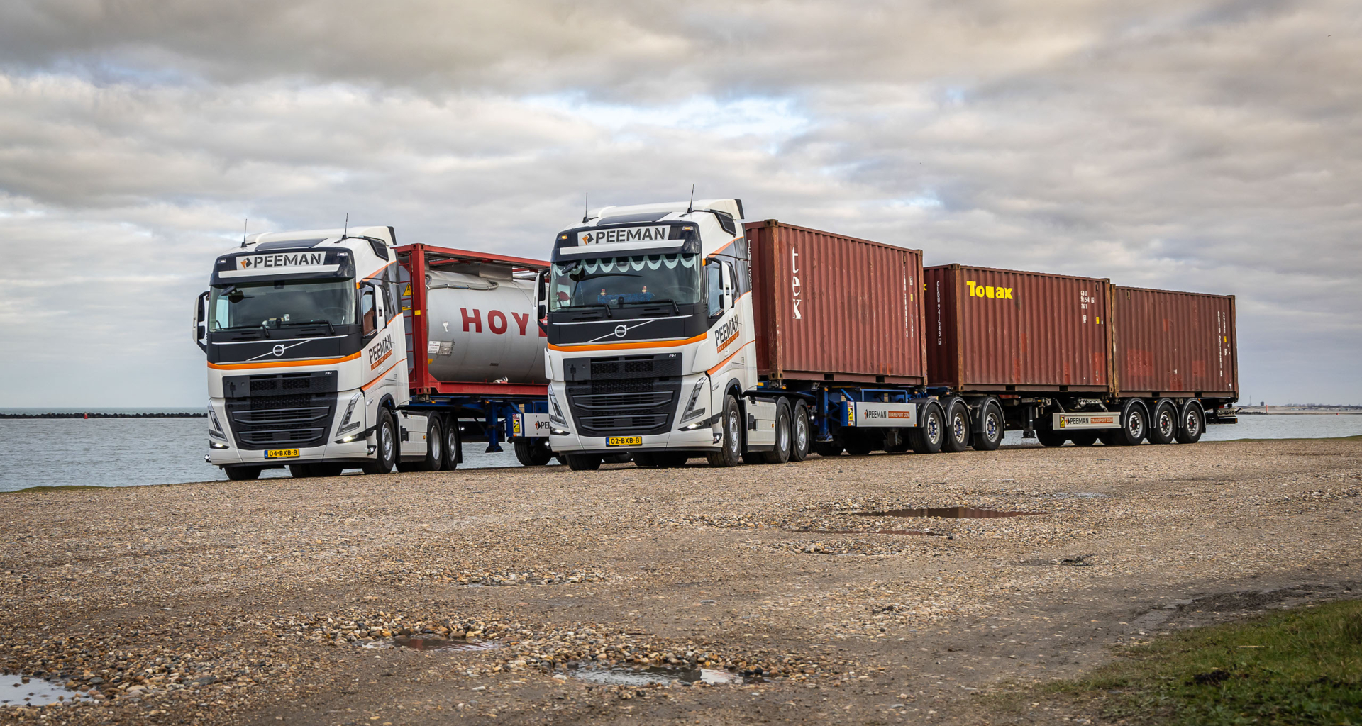 Peeman Transport Volvo FH trekkers Peeman Transport Volvo FH trekkers