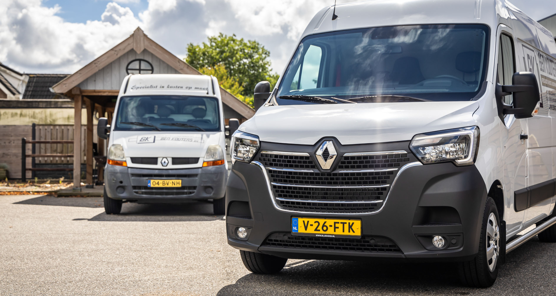 Renault Master E-Tech Ben Kouters Bouwmarkt