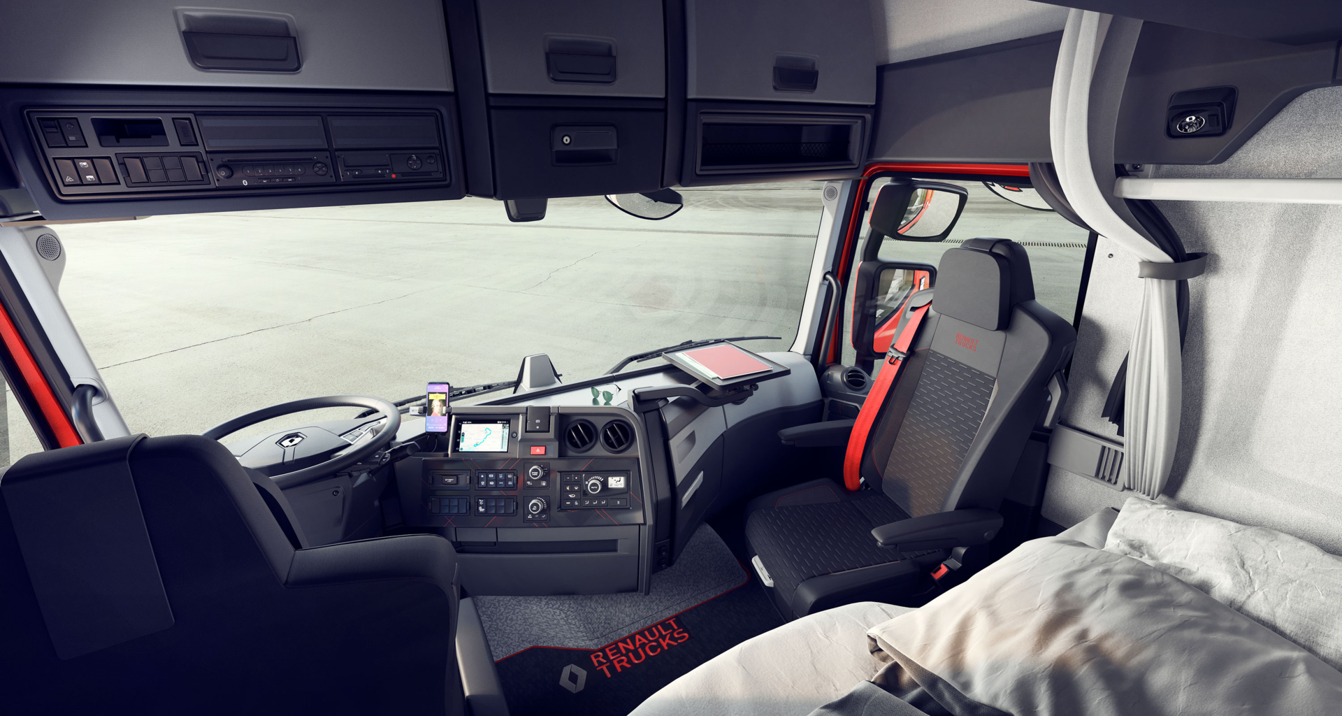 Renault Trucks C en K cabine met bed Renault Trucks C en K cabine met bed