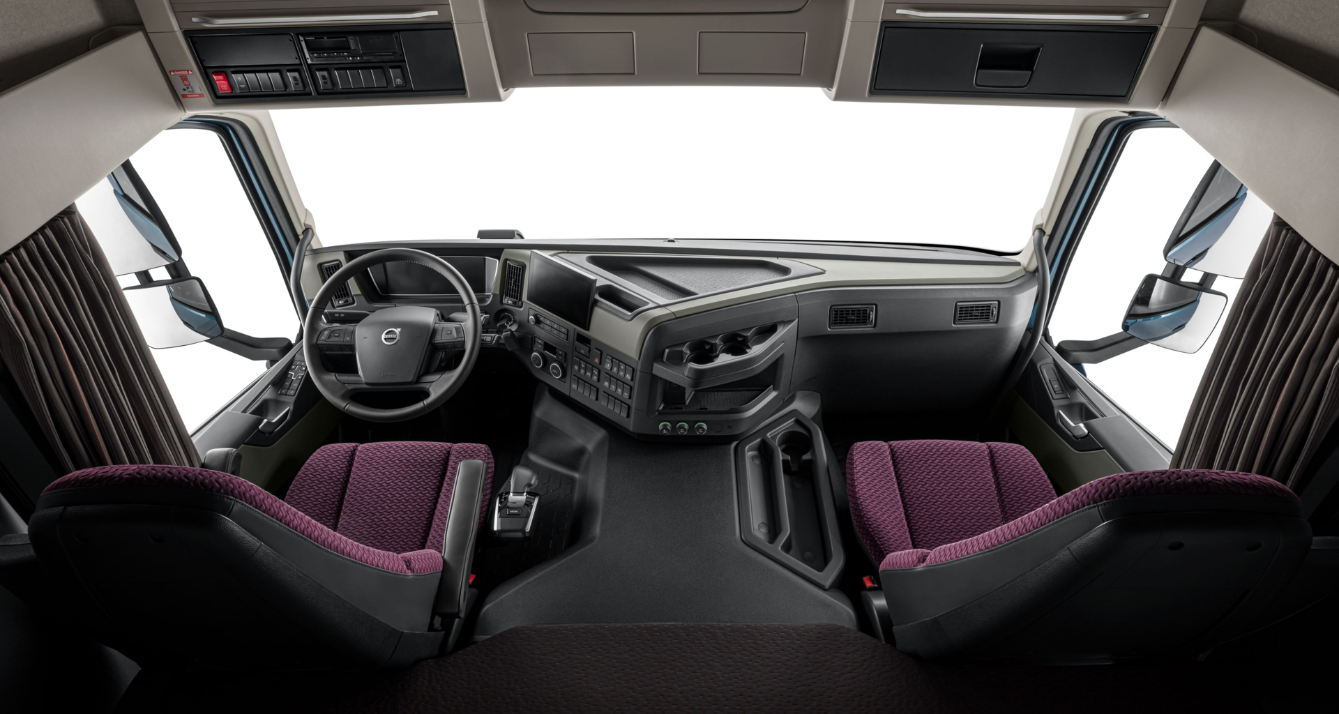 Volvo FM vrachtwagen cabine interieur Volvo FM vrachtwagen cabine interieur