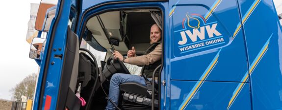 Nieuwe Volvo FH Aero voor chauffeur Sander 1