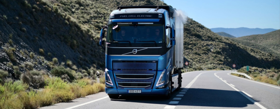 Volvo Trucks waterstoftruck header