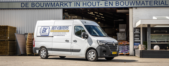 Ben Kouters Bouwmarkt Oud Gastel Renault Master E-Tech header