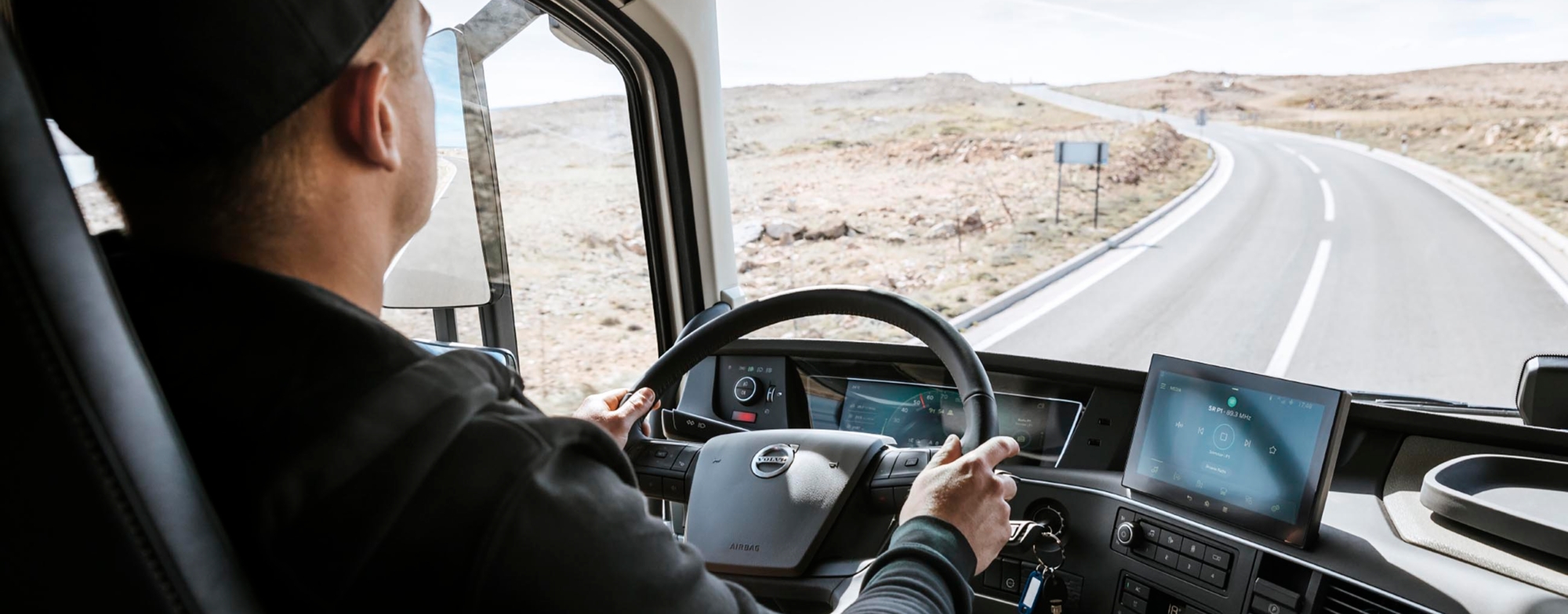 Volvo FH cabine met chauffeur brandstofbesparing