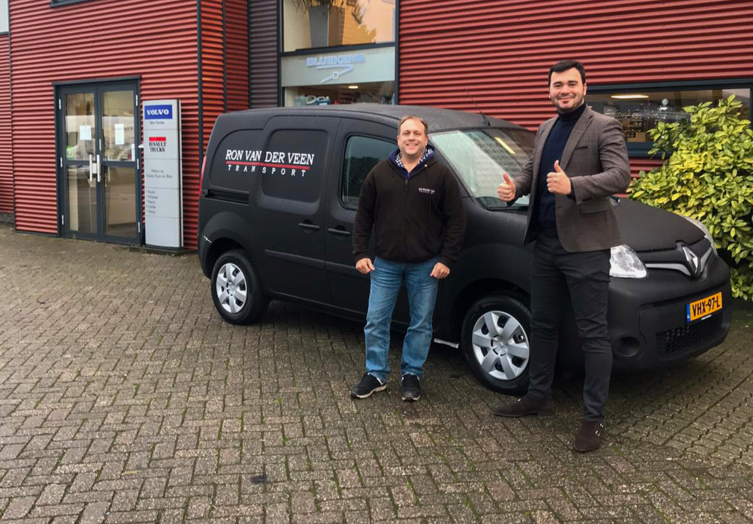 29-12-2020 Ron van der Veen Transport Renault Kangoo