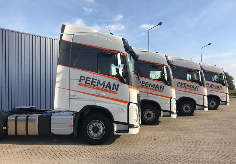 Aflevering Peeman Transport