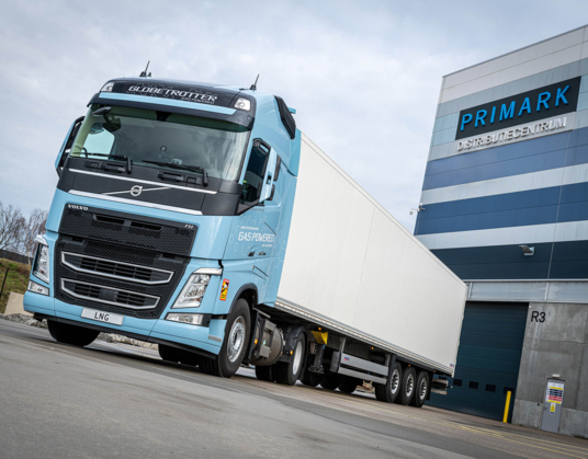 Exintra vermindert CO2-uitstoot met Volvo FH LNG