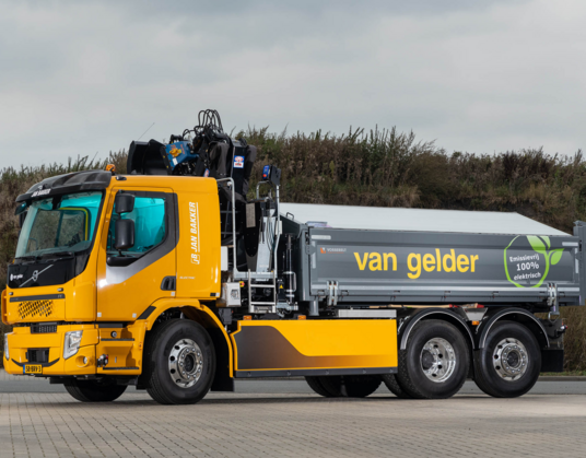 Volvo's FE Electric voor Van Gelder