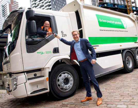 Volvo FE Electric voor Gemeente Rotterdam