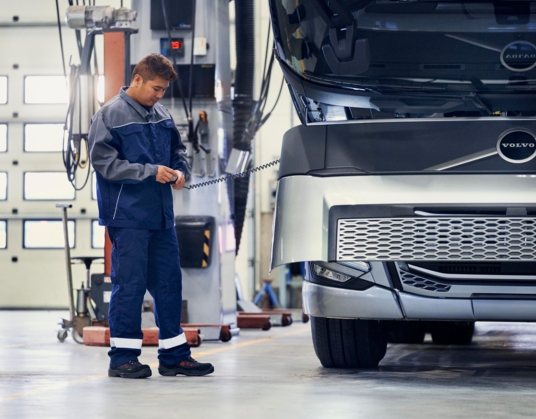 Mijlpaal: één miljoen connected Volvo-trucks op de weg