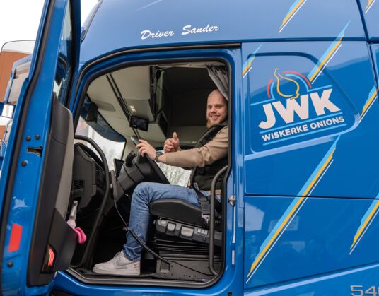 Speciale Volvo FH Aero voor chauffeur Sander