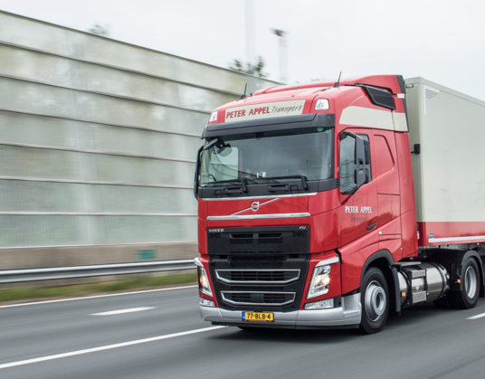 Onderzoek TNO: tot 23% CO2-besparing met Volvo LNG-trucks