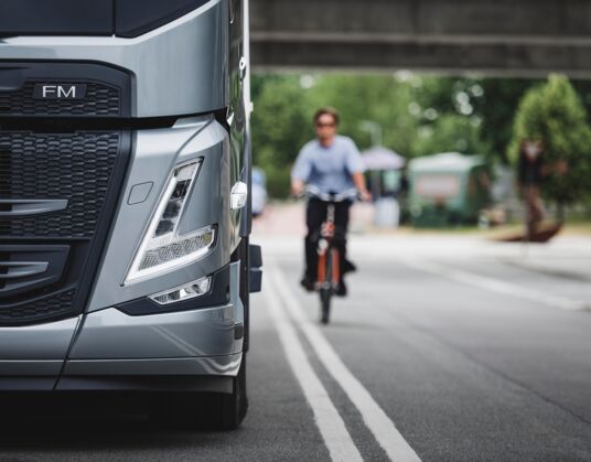 Volvo Trucks krijgt maximale score van 5 sterren in Euro NCAP‑veiligheidstest