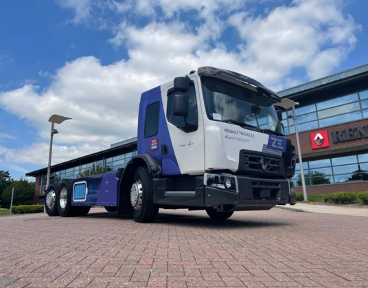 Nieuw: elektrische Renault Trucks D Wide Z.E. LEC