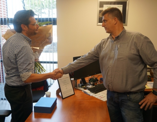 Bluekens Truck en Bus Oosterhout heeft de beste praktijkopleider 2019 van Noord-Brabant in huis