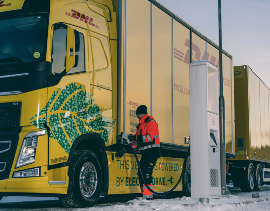 DHL Freight doet pilot met volledig elektrische Volvo FH