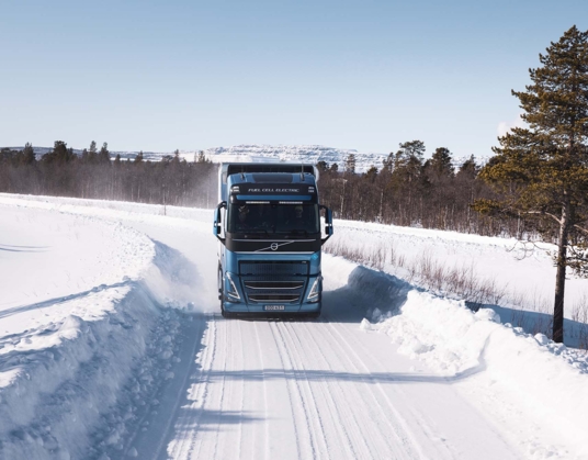 Volvo Trucks test brandstofceltrucks op waterstof