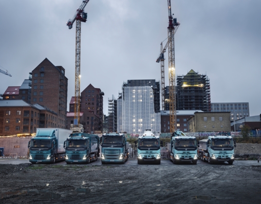 Nieuwe asconfiguraties elektrische Volvo-trucks