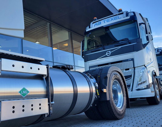 AB Texel gaat voor duurzaam transport met (Bio-)LNG-trucks van Volvo