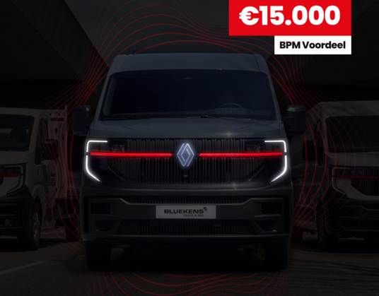 Rij nu weg in een nieuwe Renault Master met BPM-voordeel