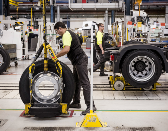 Virtuele rondleiding assamblagefrabiek Renault Trucks
