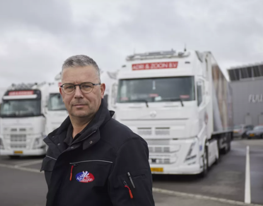 Brandstofverbruik bij Adri & Zoon steeds lager: “Het verbruik van de Volvo FH I-Save is echt heel goed”