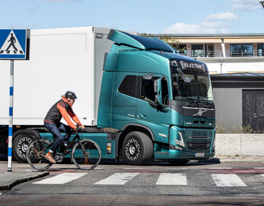 Nieuw veiligheidssysteem van Volvo Trucks