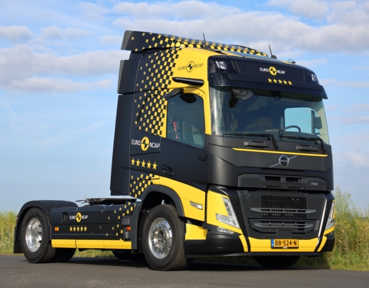 Korting op vrachtwagenverzekering met Euro NCAP-pakket
