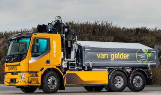 Volvo's FE Electric voor Van Gelder