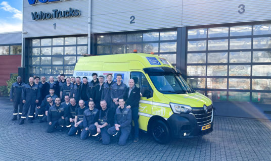 Bluekens Truck en Bus Oosterhout Volvo Action Service Dealer van het jaar!