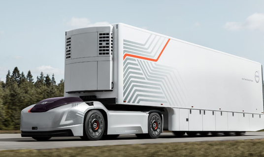 Zelfrijdend elektrisch voertuig van Volvo Trucks